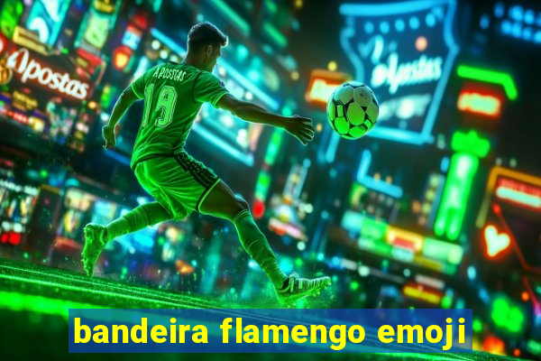 bandeira flamengo emoji